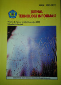 Jurnal Teknologi Informasi Volume 1 Nomor 1 edisi Desember 2015