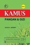 Kamus Pangan dan Gizi , edisi 3