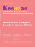 Kesmas : Jurnal Kesehatan Masyarakat Nasional, Volume 9 Nomor 3 Februari 2015