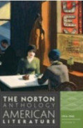 The Norton Anthology of American Literature; Volume D