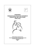 Pedoman Pemantauan Wilayah Setempat Kesehatan Ibu dan Anak (PWS-KIA)