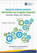Prosiding Seminar Nasional ; Hasil Penelitian dan Pengabdian Masyarakat Kesehatan Modern dan Tradisional