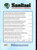 Sanitasi ; Jurnal Kesehatan Lingkungan, Volume  9 No. 1 Agustus 2017