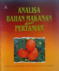 Analisa Bahan Makanan dan pertanian