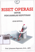 Riset Operasi Untuk Pengambilan Keputusan
